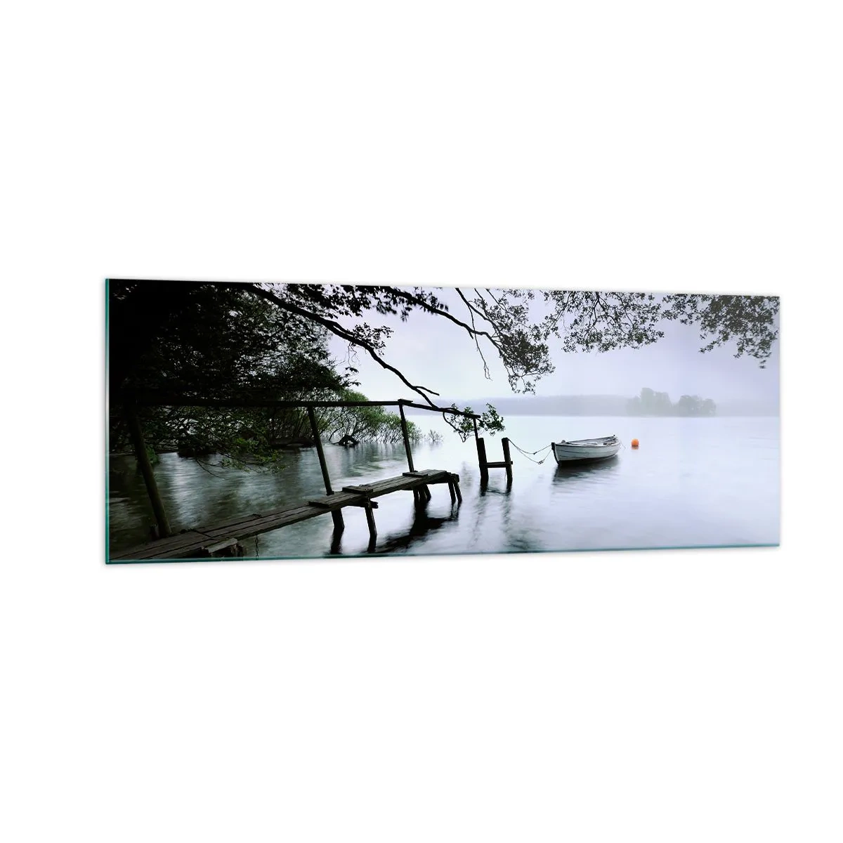 Tablou pe sticlă - Te odihnești deja - 140x50 cm