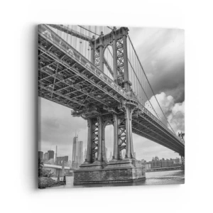 Tablou pe pânză - Spre inima orașului - 40x40 cm