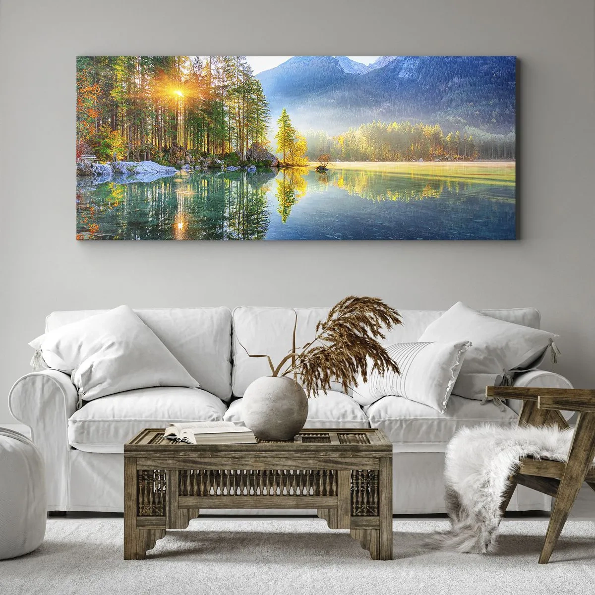 Tablou pe pânză - Maiestate și dulceață - 160x50 cm
