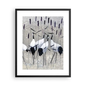 Poster în ramă neagră - Printre ai tăi - 40x50 cm