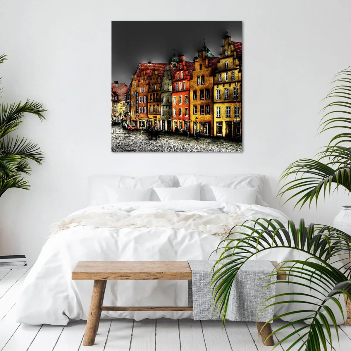 Tablou pe pânză - Doar o trăsură fermecată mai lipsește - 40x40 cm