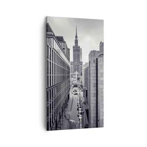 Tablou pe pânză - Vale citadină din Varșovia - 45x80 cm