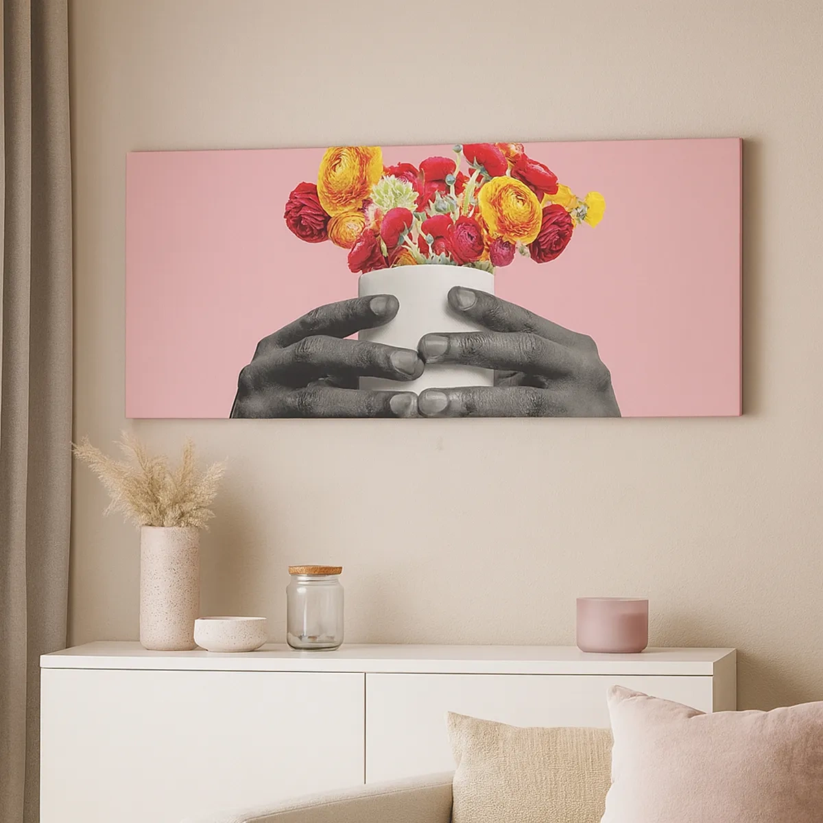 Tablou pe pânză - Apoteoza vieții - 30x30 cm