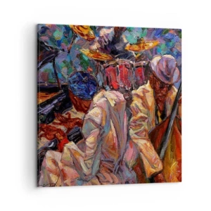 Tablou pe pânză - Într-un ritm - 50x50 cm