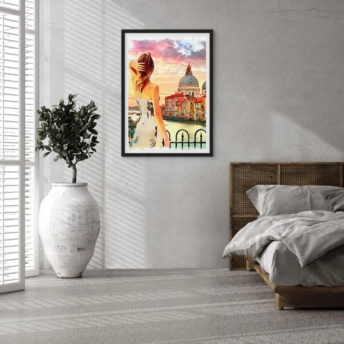 Poster în ramă neagră - Când vine vorba de aventură, doar în... - 40x50 cm
