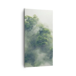 Tablou pe pânză - Înfășurate în ceață - 65x120 cm