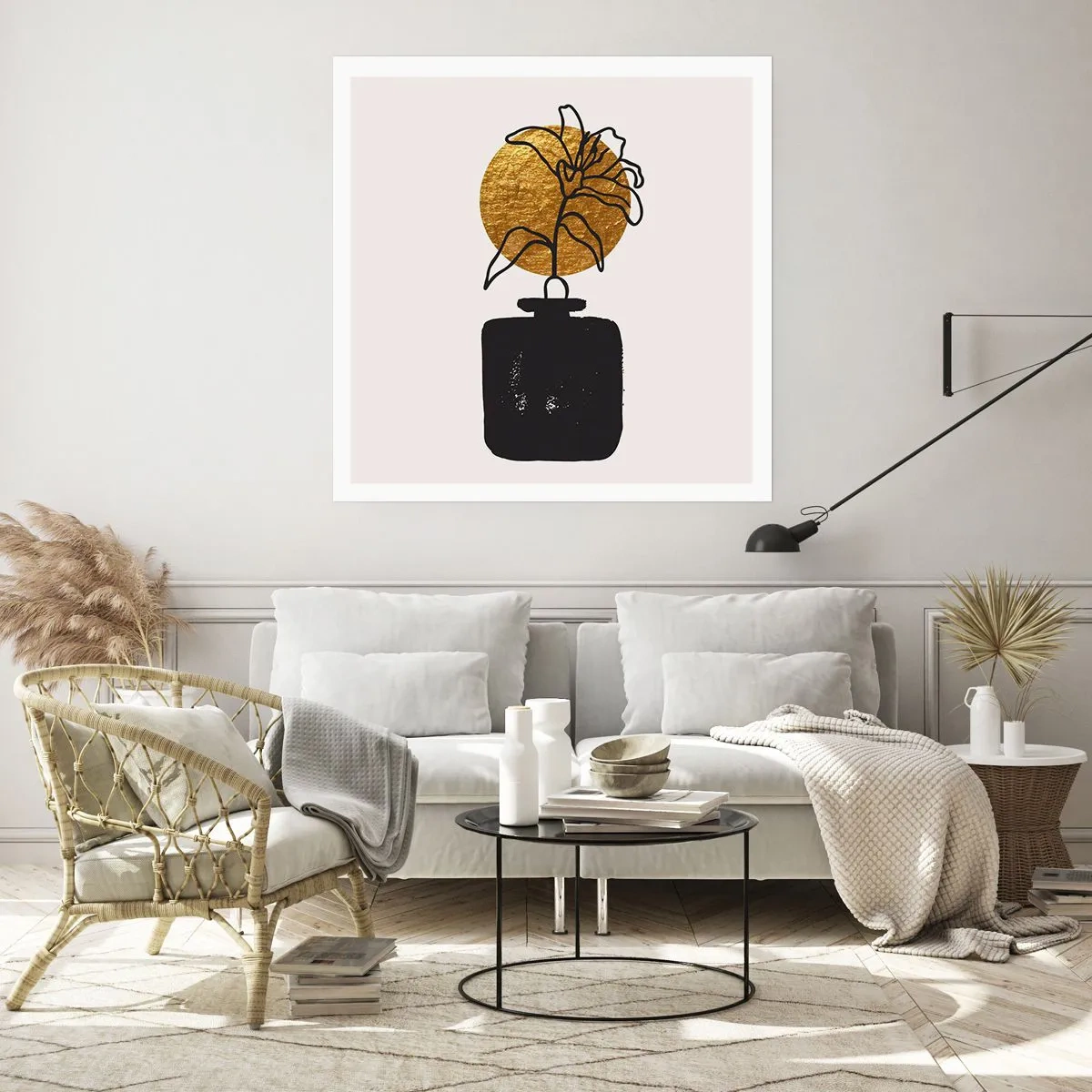 Poster - Cât cântărește aurul? - 60x60 cm