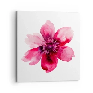 Tablou pe pânză - Sărut parfumat de carmin - 70x70 cm