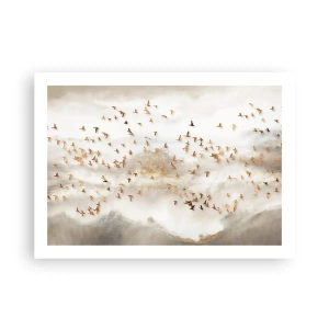 Poster - A sosit timpul... - 70x50 cm