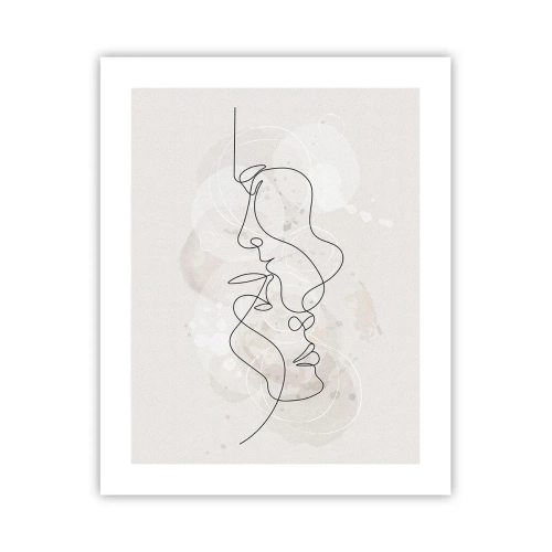Poster - Încurcați într-o îmbrățișare - 40x50 cm