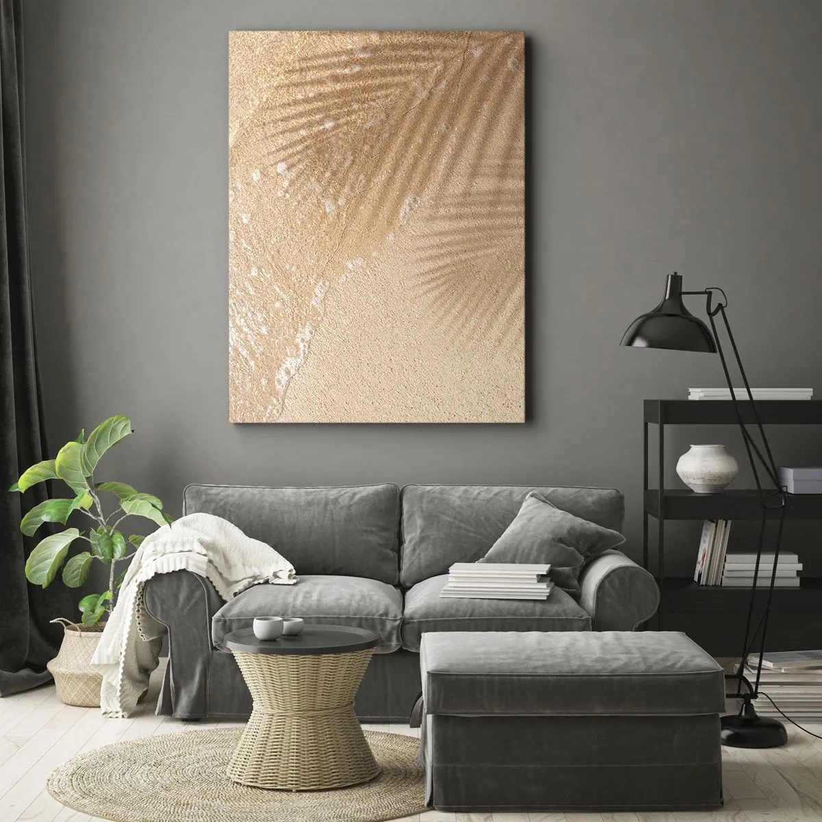 Tablou pe pânză - Umbra unei veri fierbinți - 50x70 cm