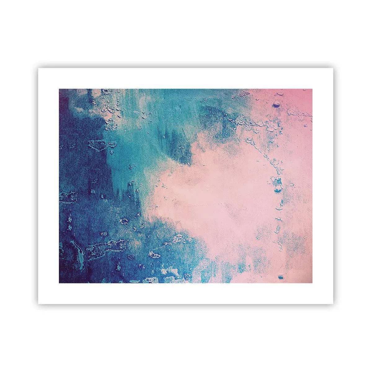 Poster - Îmbrățișare albastră - 50x40 cm