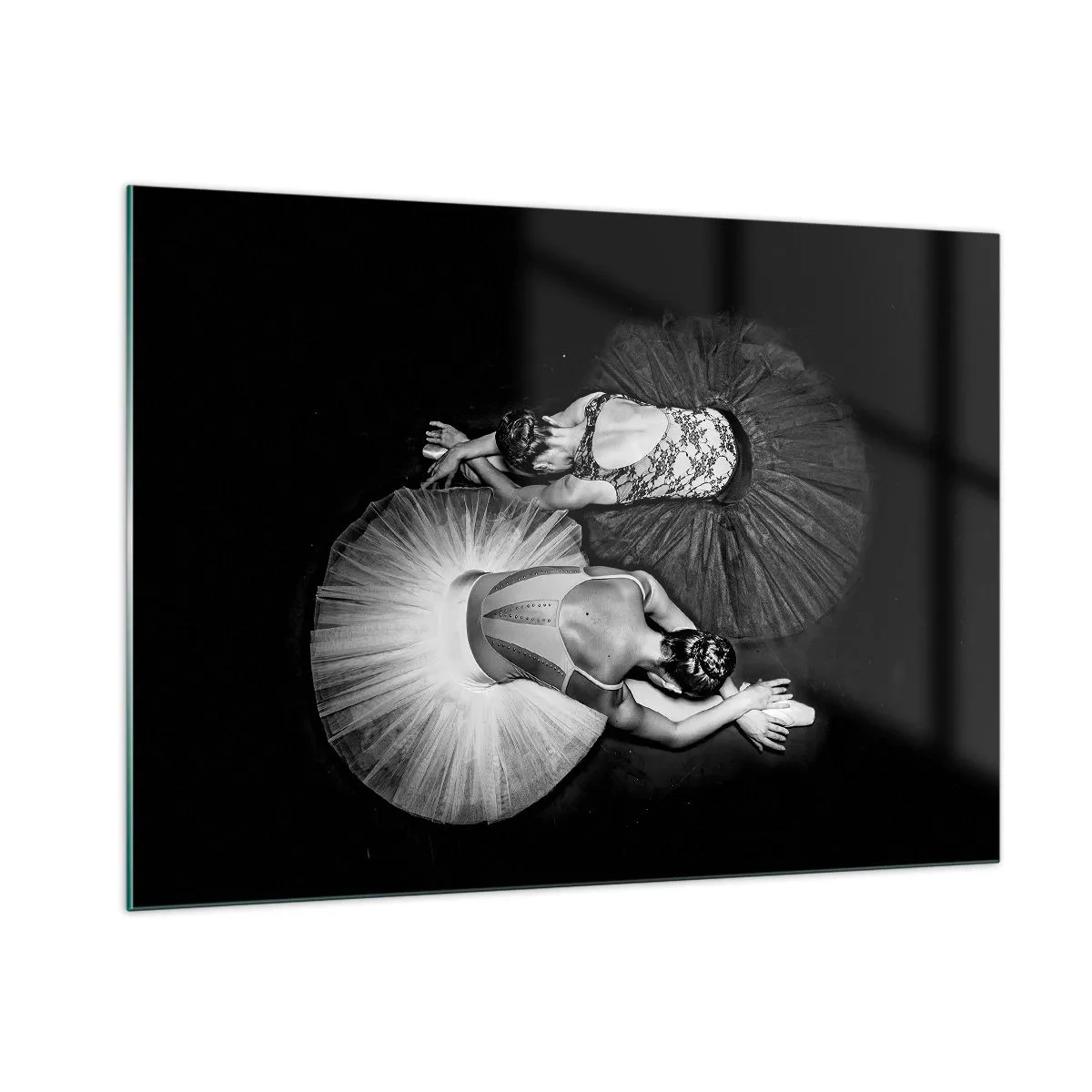 Tablou pe sticlă - Yin și yang - echilibrul perfect - 100x70 cm