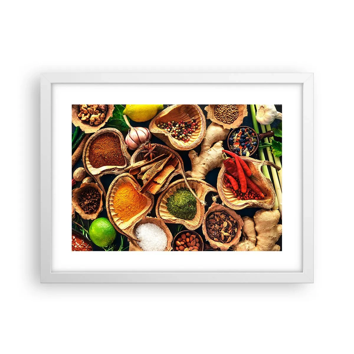 Poster în ramă albă - Ia ce vrei - 40x30 cm