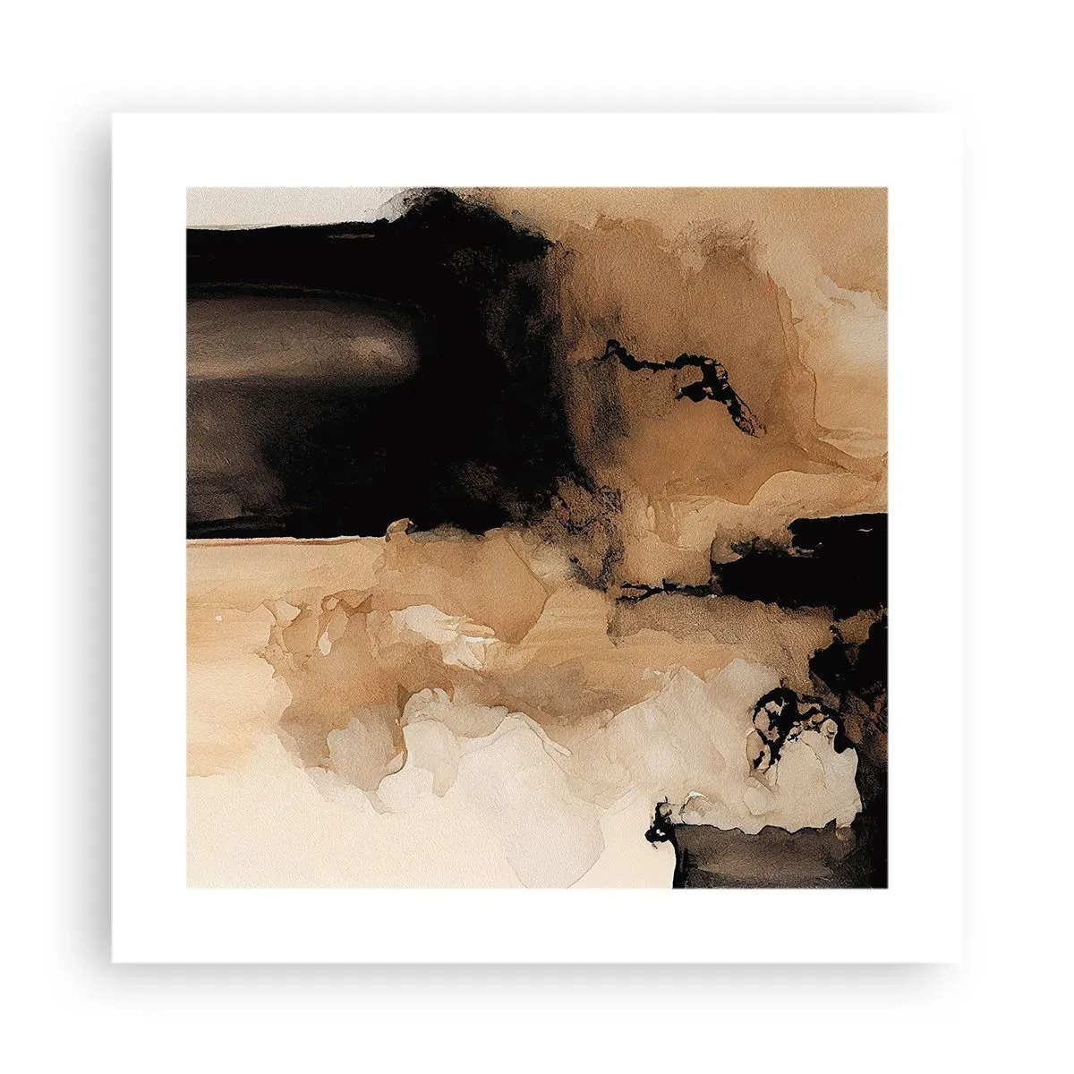 Poster - O abstractizare intrigantă - 40x40 cm
