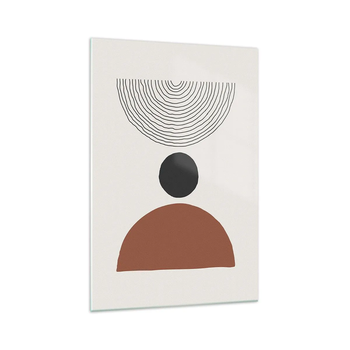 Tablou pe sticlă - În centrul atenției - 70x100 cm