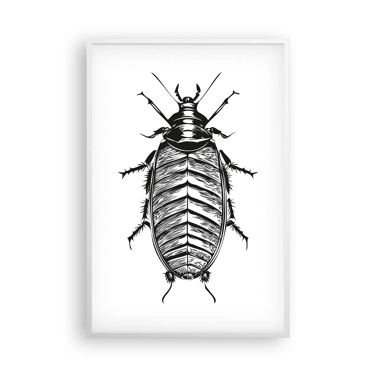 Poster în ramă albă - Ce specimen! - 61x91 cm