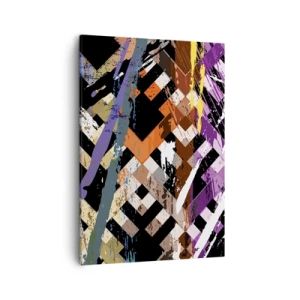 Tablou pe pânză - La pătrat - 50x70 cm