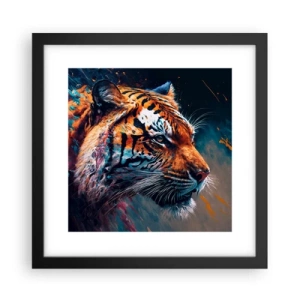 Poster în ramă neagră - Frumusețe sălbatică - 30x30 cm