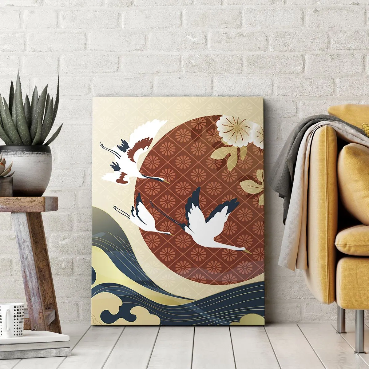 Tablou pe pânză - O fabulă japoneză - 55x100 cm