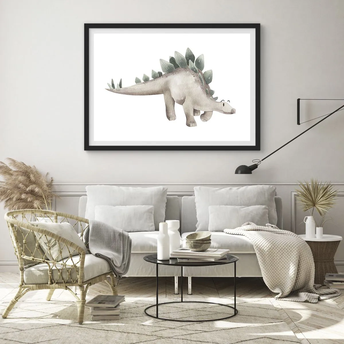 Poster în ramă neagră - Prietenul tău - 100x70 cm
