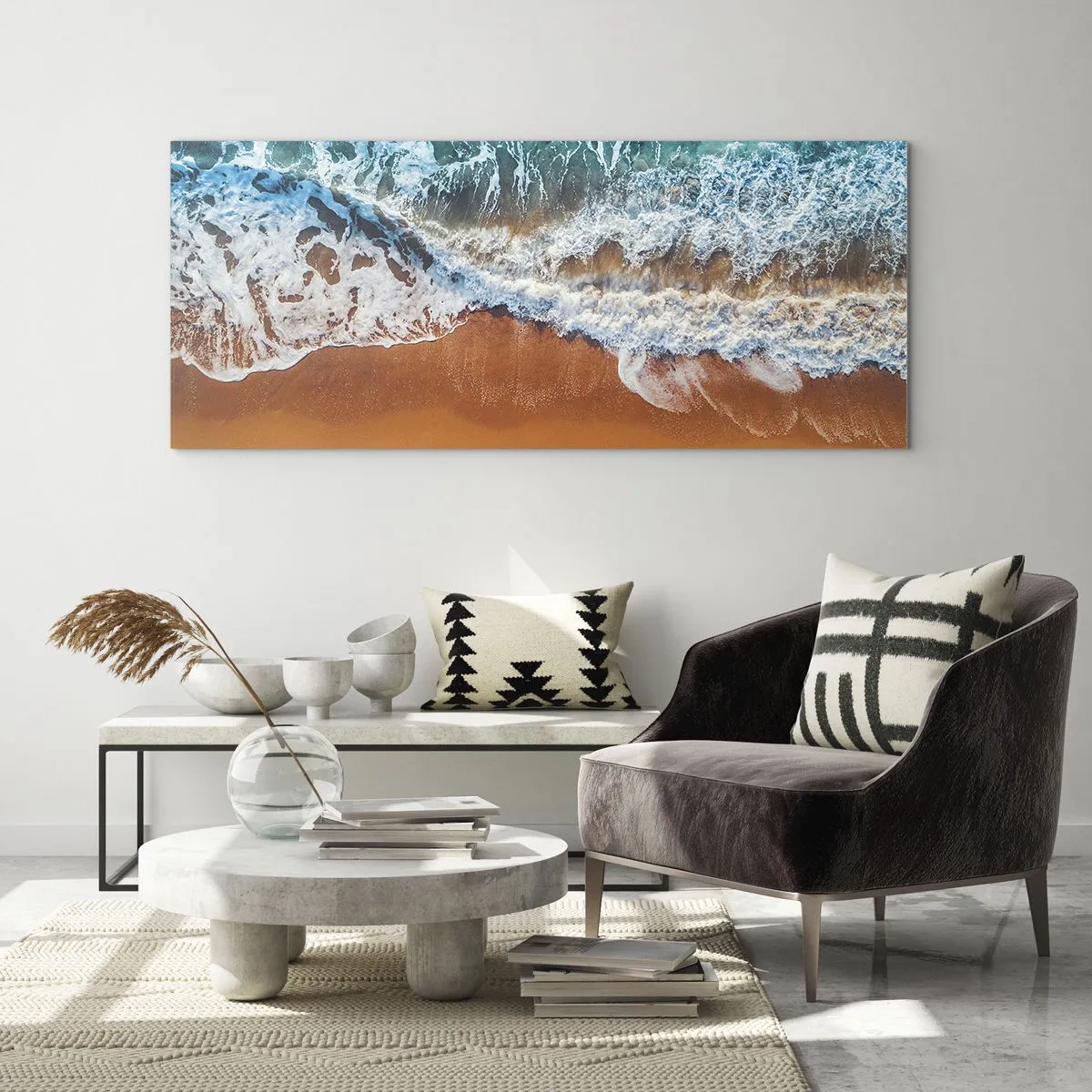 Tablou pe sticlă - Întotdeauna în tandem - 120x50 cm