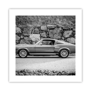 Poster - Legenda anilor '60. - 40x40 cm