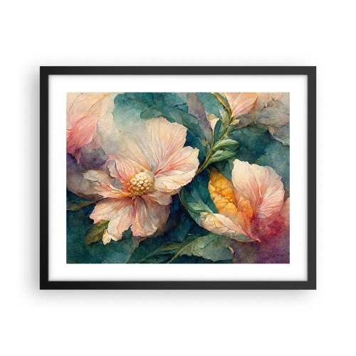 Poster în ramă neagră - Subtilitate pură - 50x40 cm