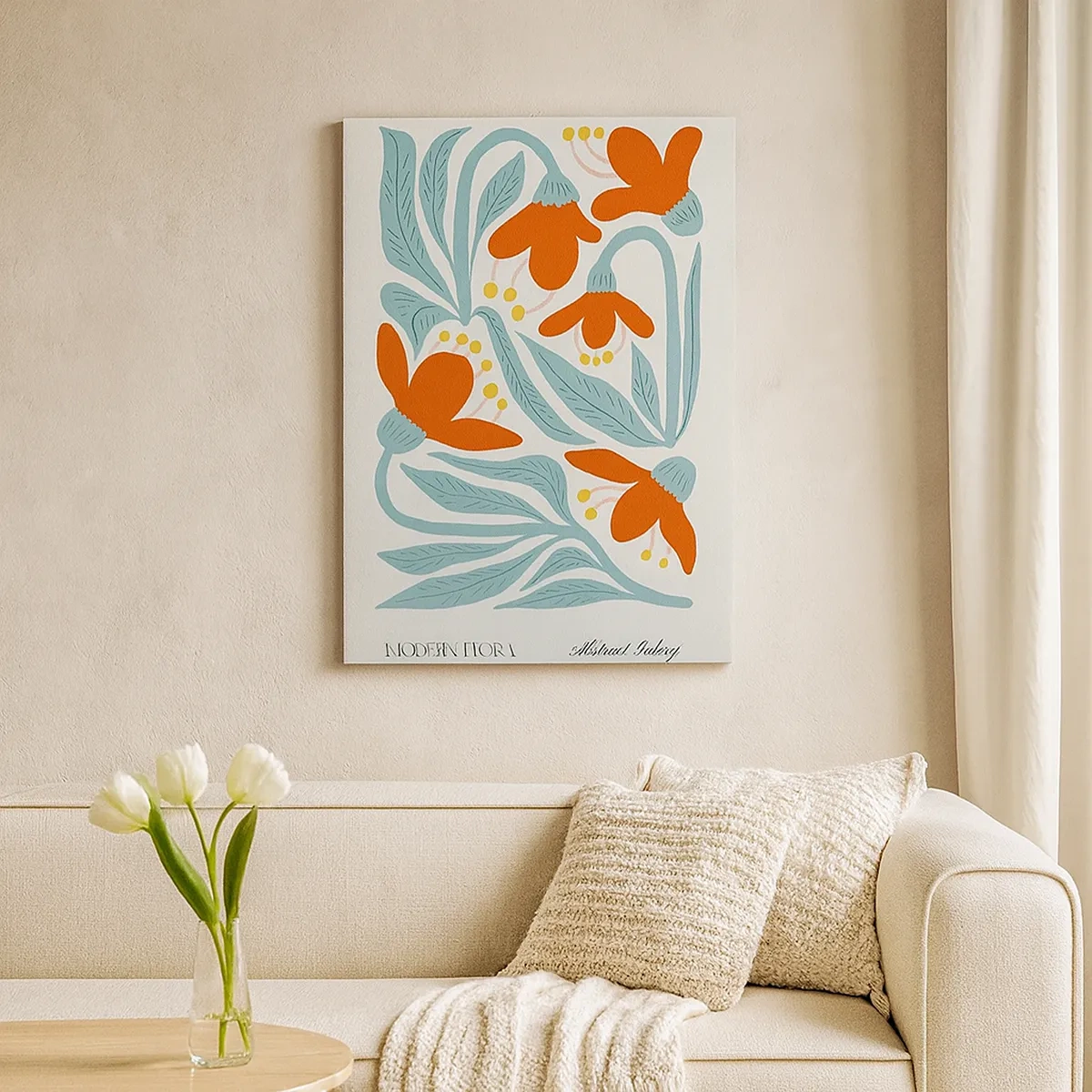 Tablou pe pânză - Spre pământ, spre soare - 50x70 cm