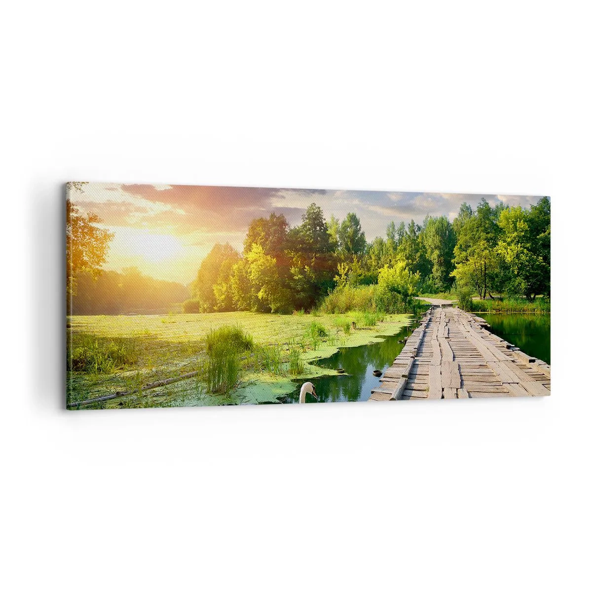 Tablou pe pânză - Vară, vară peste tot - 100x40 cm