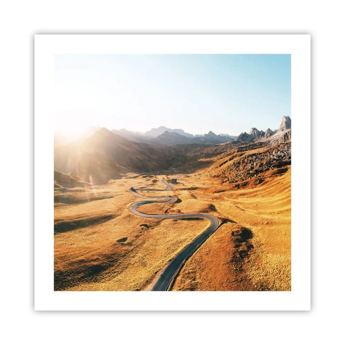 Poster - Într-o vale de aur - 50x50 cm