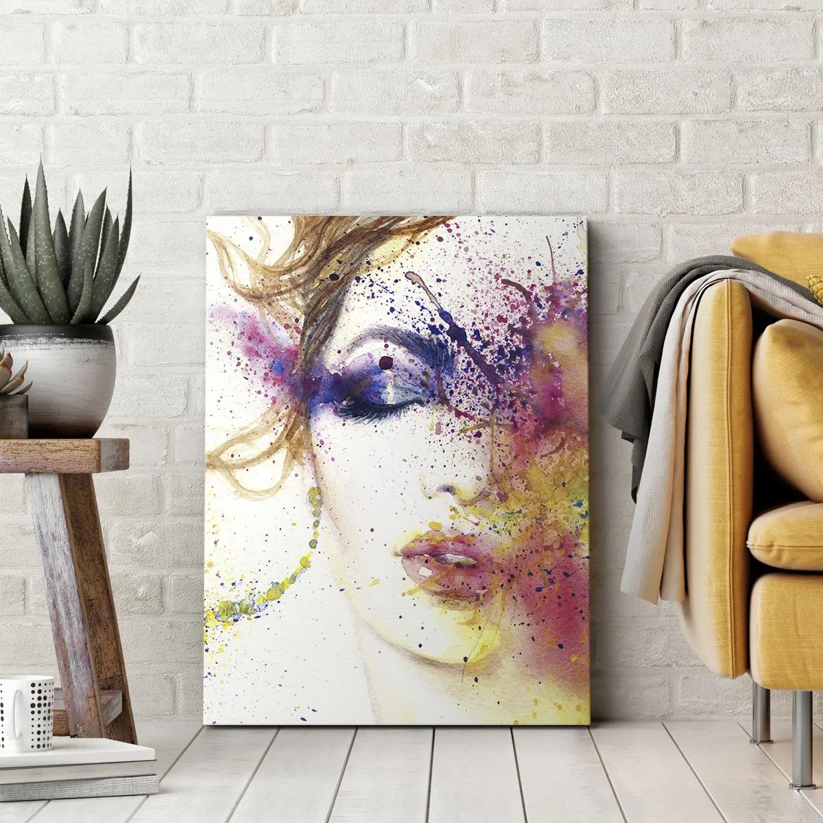 Tablou pe pânză - Amețeala curcubeului - 50x70 cm