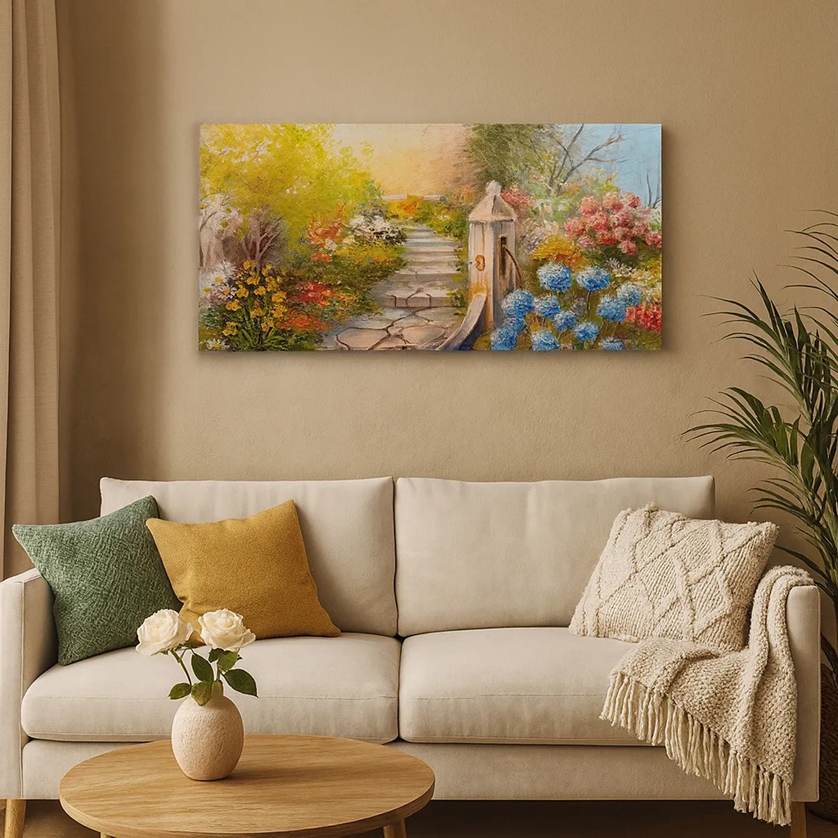 Tablou pe pânză - În plină înflorire - 30x30 cm