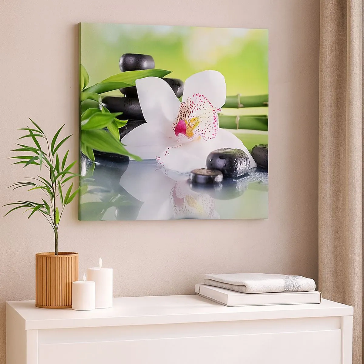 Tablou pe pânză - Prospețime răcoroasă - 30x30 cm