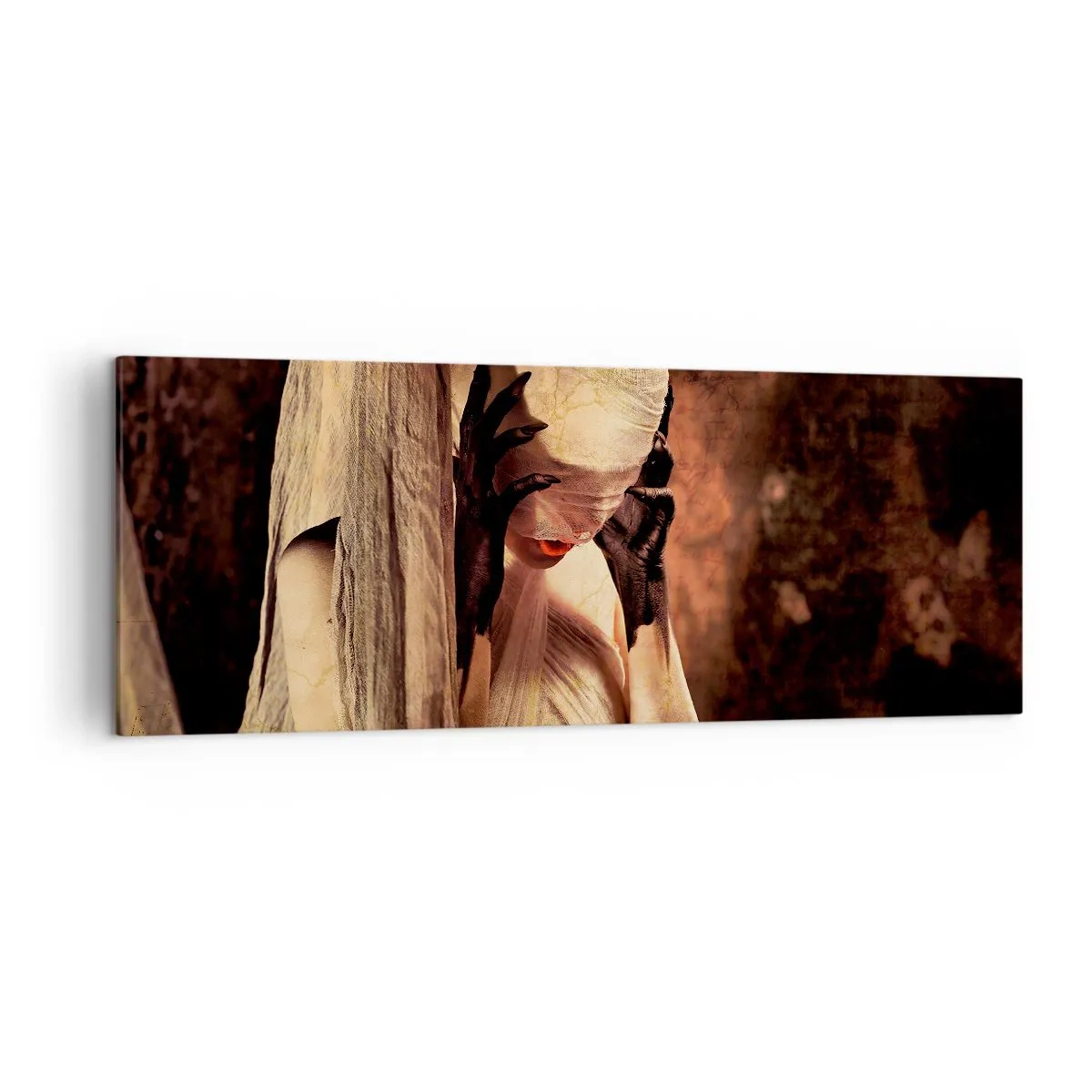 Tablou pe pânză - Între bine și rău - 140x50 cm