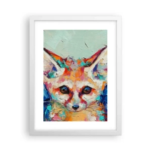 Poster în ramă albă - Sunteți gata pentru mine? - 30x40 cm