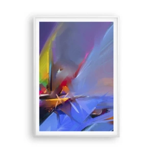 Poster în ramă albă - Iute ca o pasăre - 70x100 cm