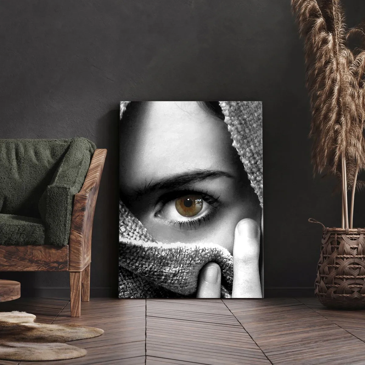 Tablou pe pânză - Află secretul - 45x80 cm