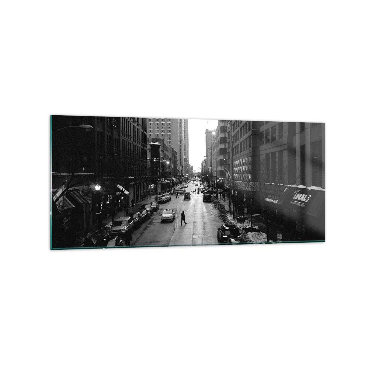 Tablou pe sticlă - O altă zi ca în fiecare zi - 120x50 cm