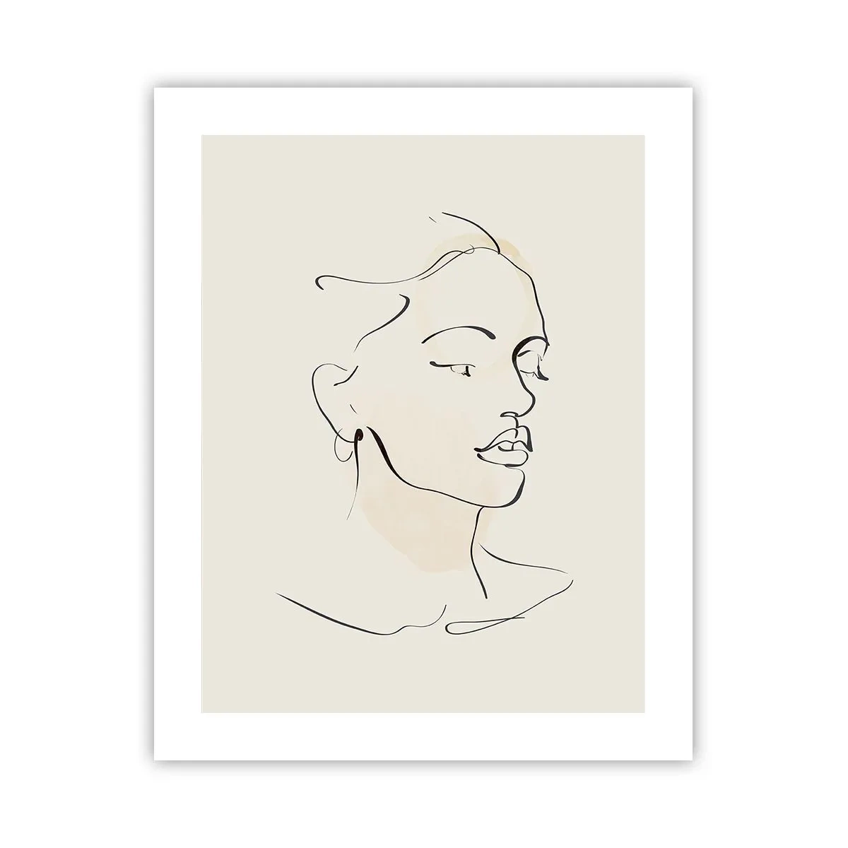 Poster - Cu o linie sigură - 40x50 cm