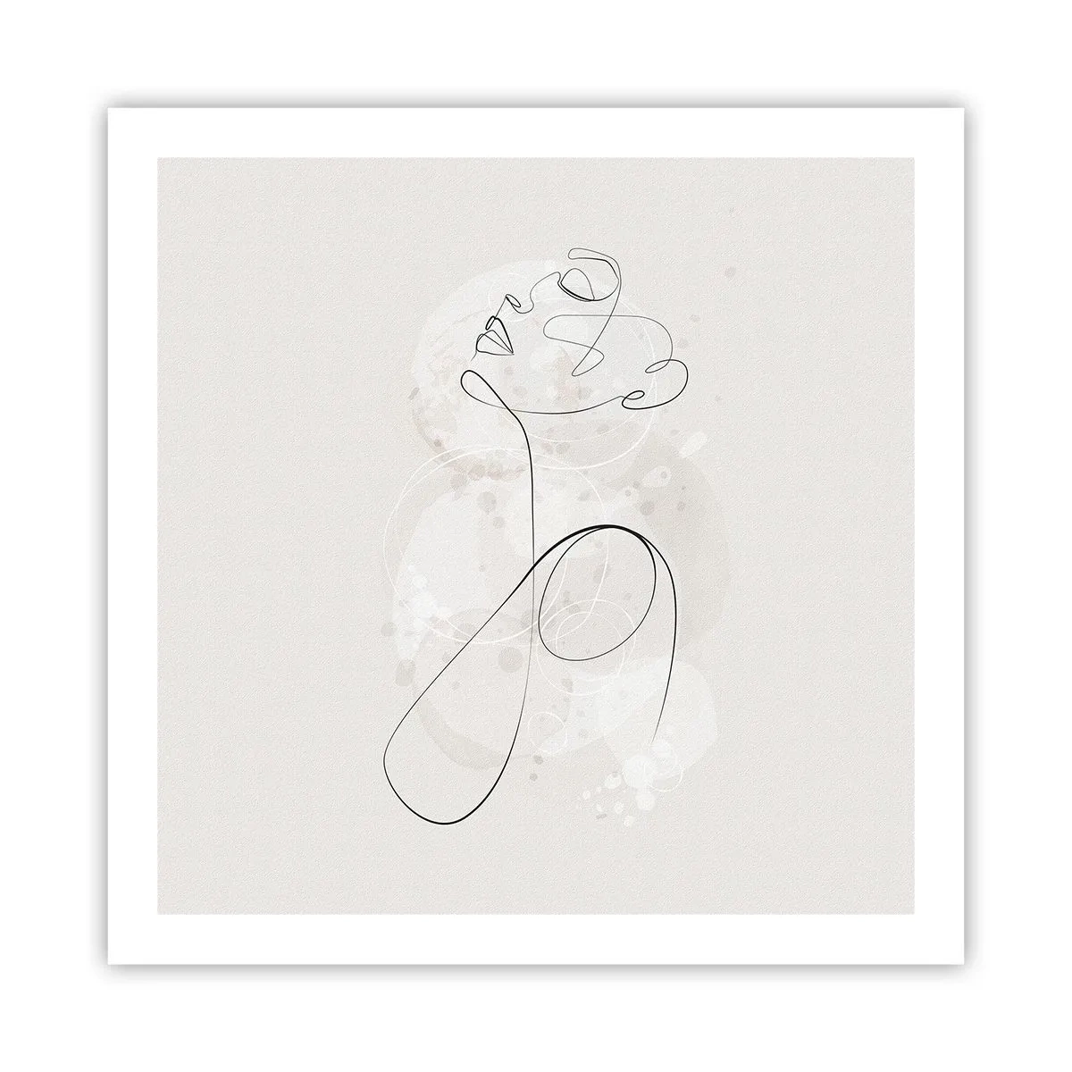 Poster - Spirala frumuseții - 60x60 cm