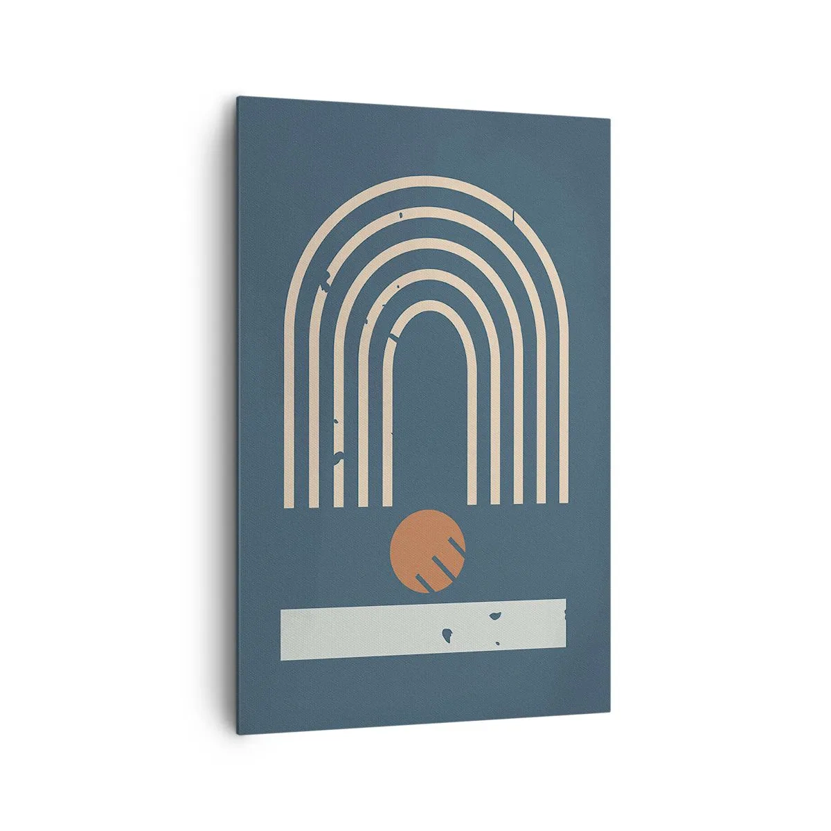 Tablou pe pânză - Geometrie în funcție de rodie - 80x120 cm