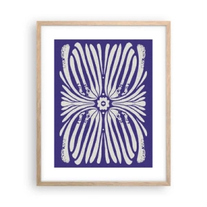Poster în ramă de stejar deschis - Inspirații etnice - 40x50 cm