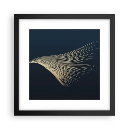 Poster în ramă neagră - Ca părul unui înger - 30x30 cm