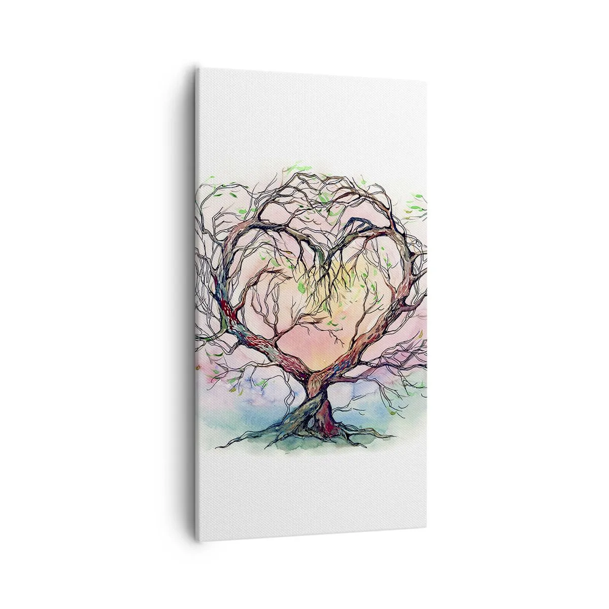 Tablou pe pânză - Împreună împotriva vijeliei - 55x100 cm