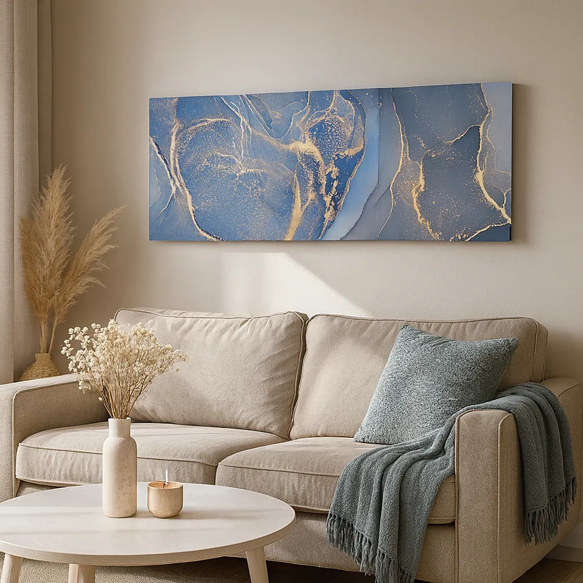 Tablou pe pânză - Praf de aur - 30x30 cm