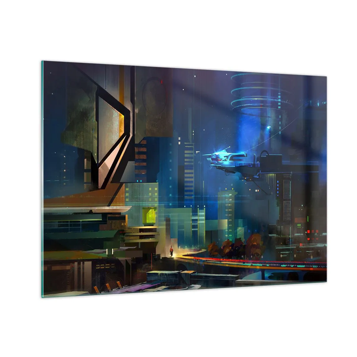 Tablou pe sticlă - În viitorul apropiat - 100x70 cm