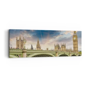 Tablou pe pânză - Timpul s-a oprit în Imperiu - 90x30 cm