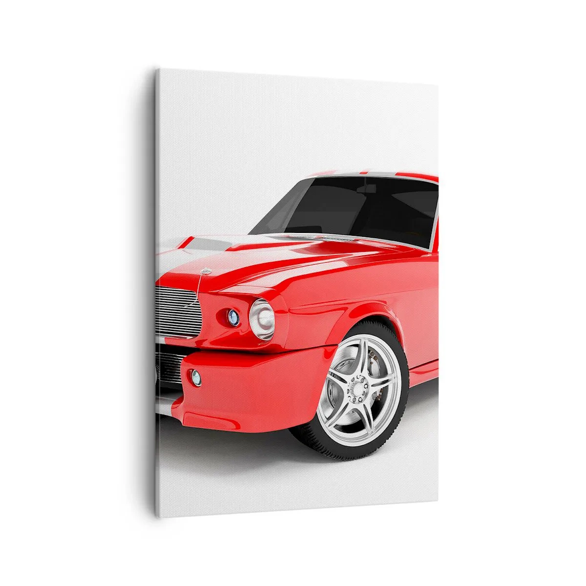 Tablou pe pânză - Mustang la fel de rapid ca vântul - 50x70 cm