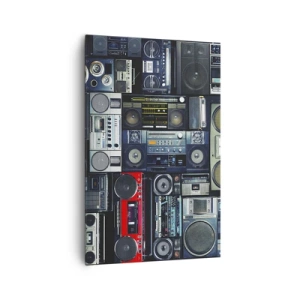 Tablou pe pânză - Nostalgie pentru anii `80. - 80x120 cm